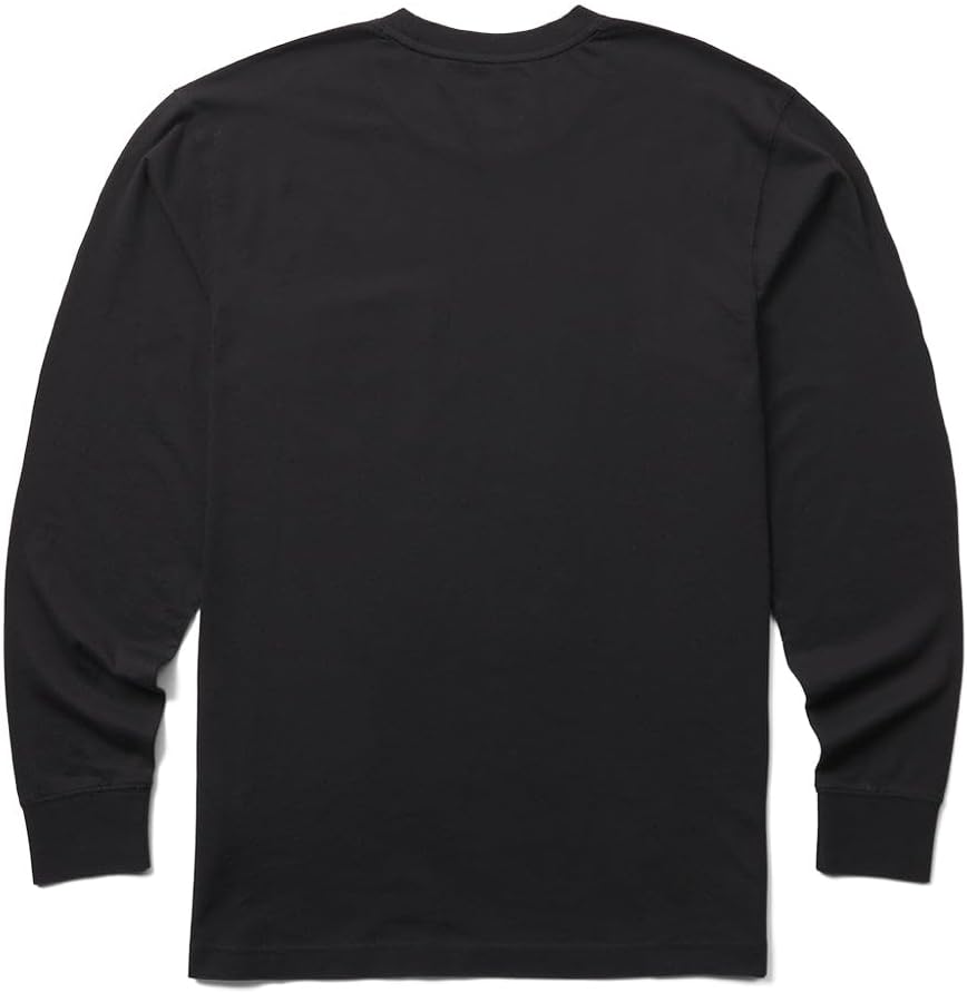 Wolverine Men's Classic Long Sleeve Pocket Tee - Black