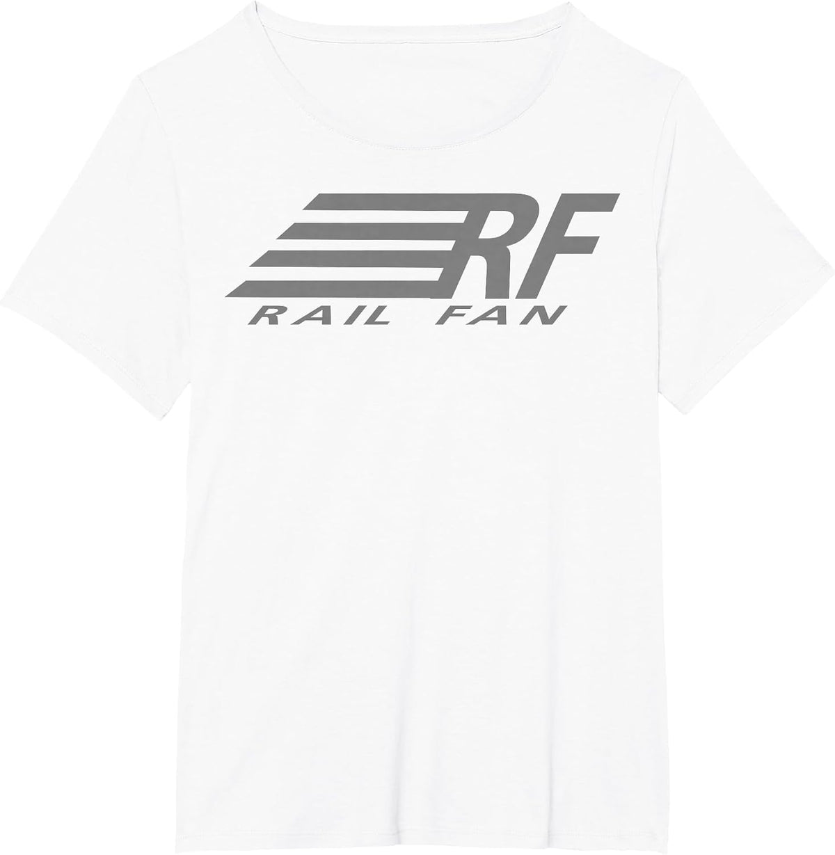Railroad Train Enthusiast RailFan T Shirt T-Shirt - White