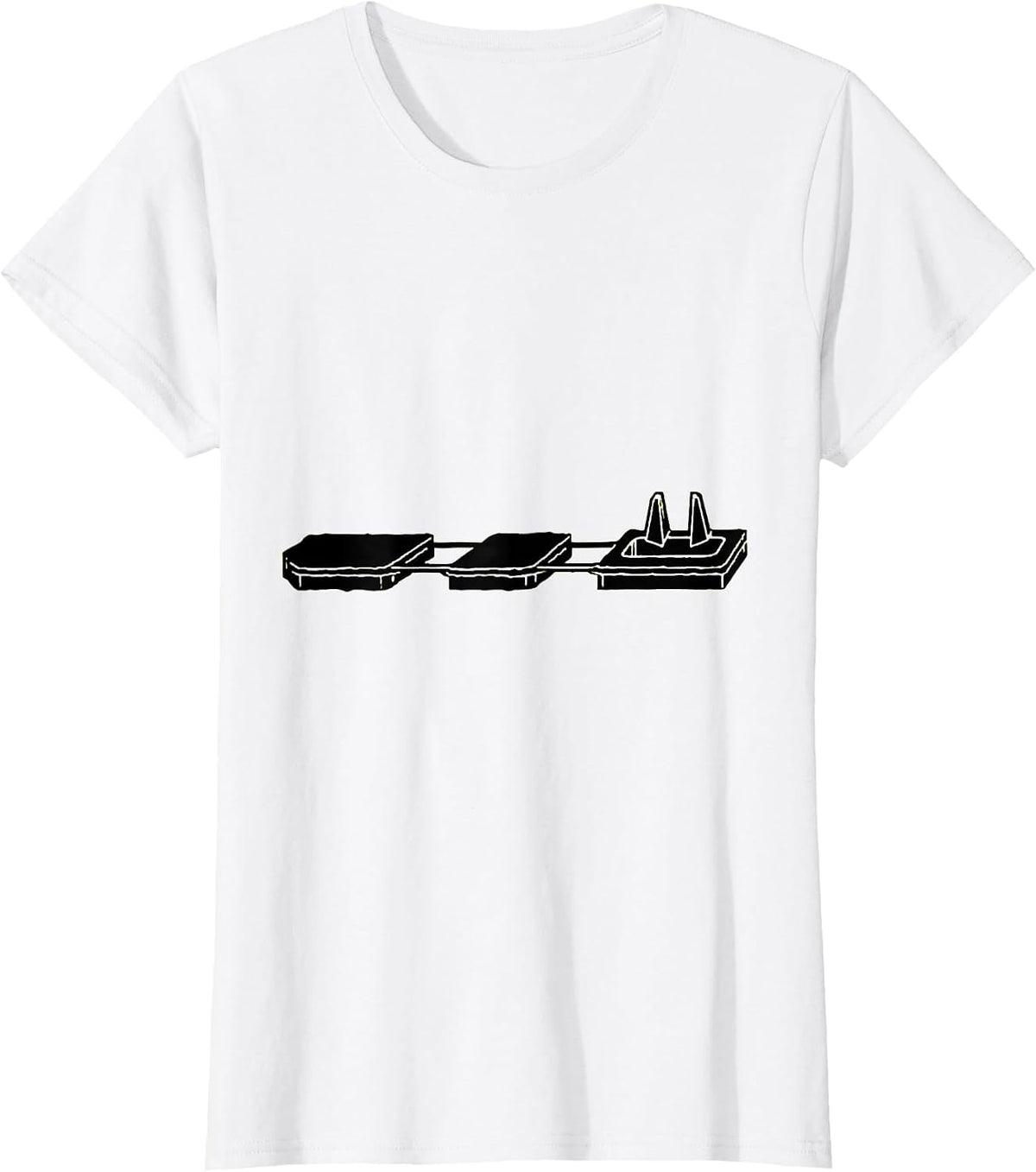 Pulse Trace Auto Mechanic Car Guy Humor T-Shirt - White