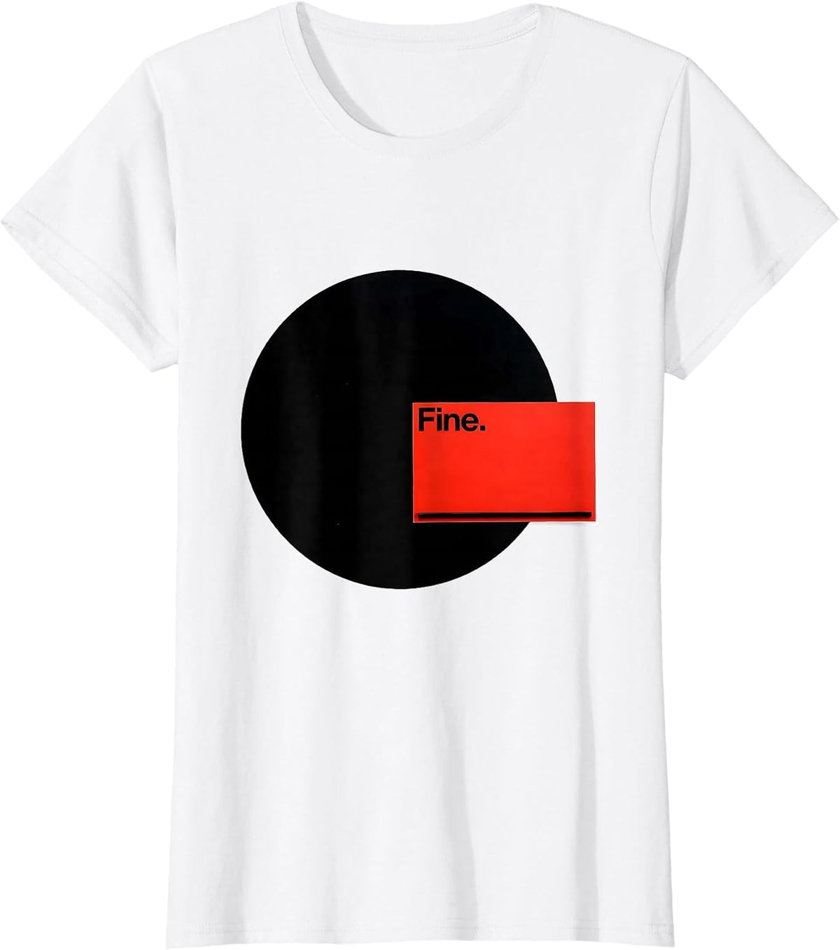 Fine Swiss International Grammar Police Punctuation Humor T-Shirt - White