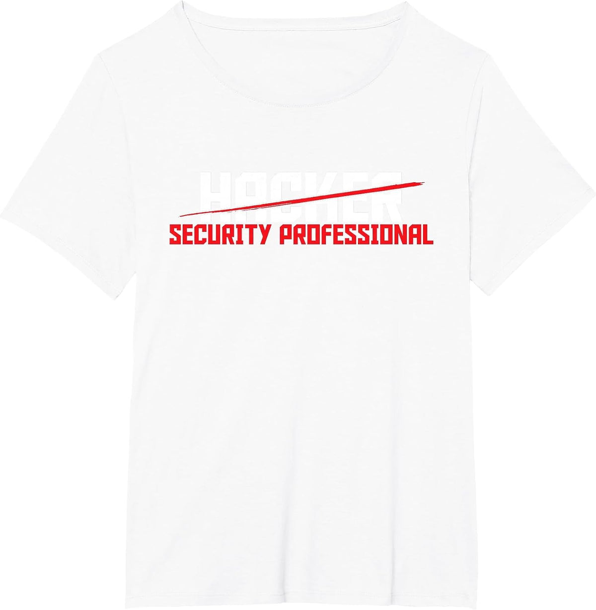 Security Professional - Cybersecurity Cyber Hacker Hacking T-Shirt - White