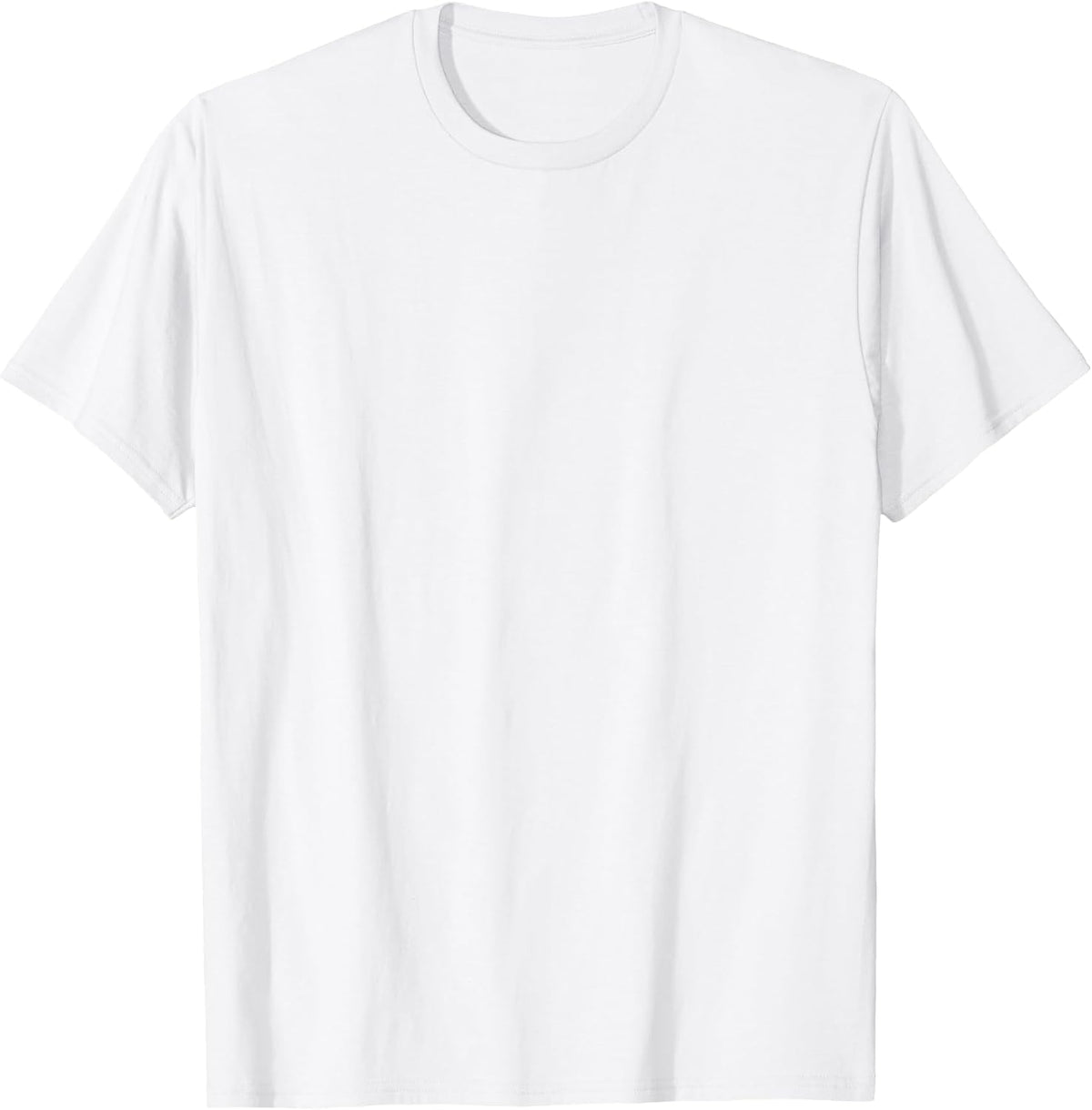 Men's Flat Ghost Pair Mental Health Awareness Halloween T-Shirt - White