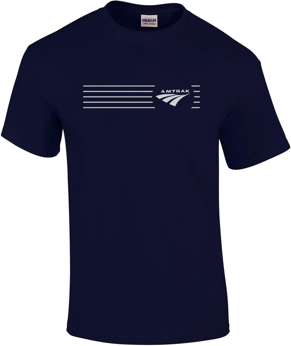 Daylight Sales Amtrak Travelmark Railroad Logo Tee Shirts [tee252] - Black