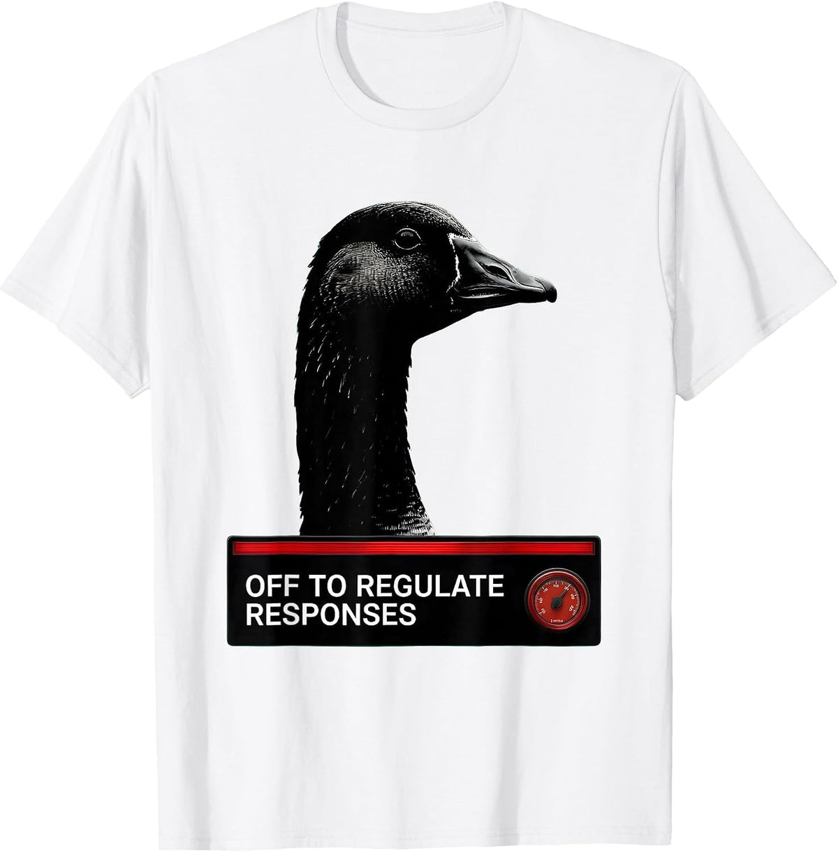 Men's Off To Regulate Responses Funny Mental Health Therapist T-Shirt - White
