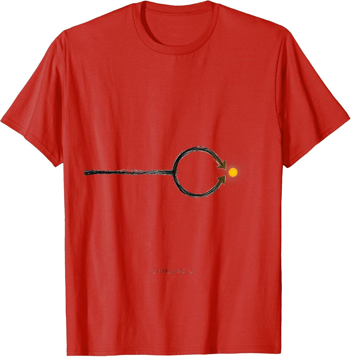 Men's Oh Hey, ADHD Funny Neurodivergent Meme Humor Gift T-Shirt - Red