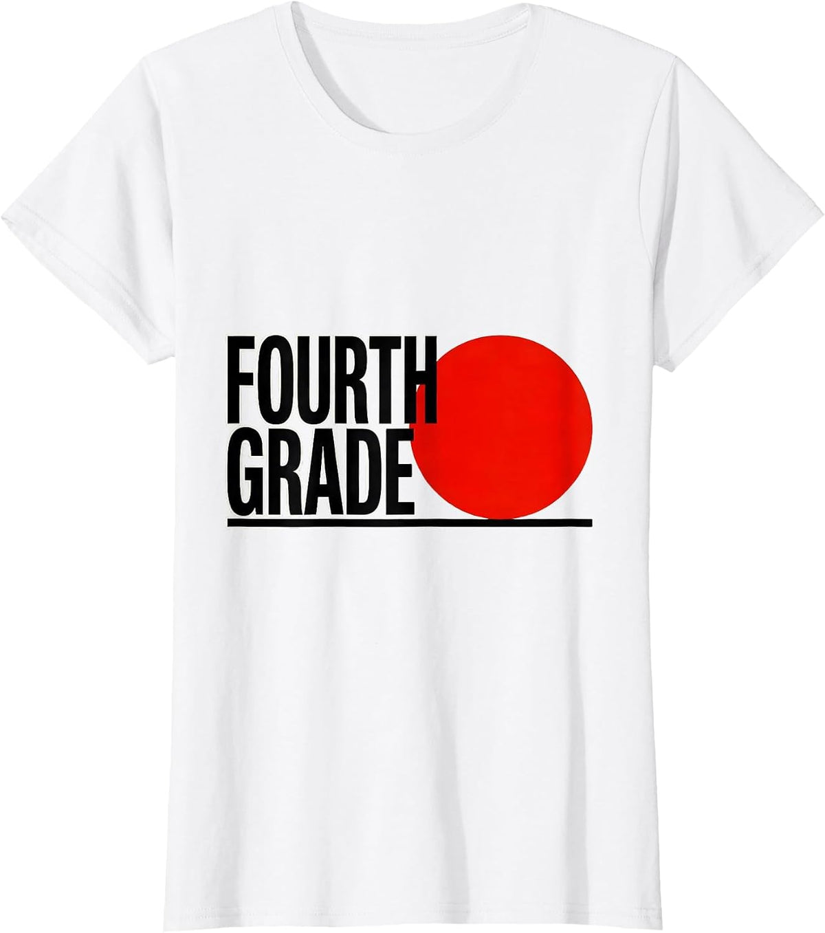 Women's Fourth Grade Retro Teacher Student Back To School T-Shirt - White
