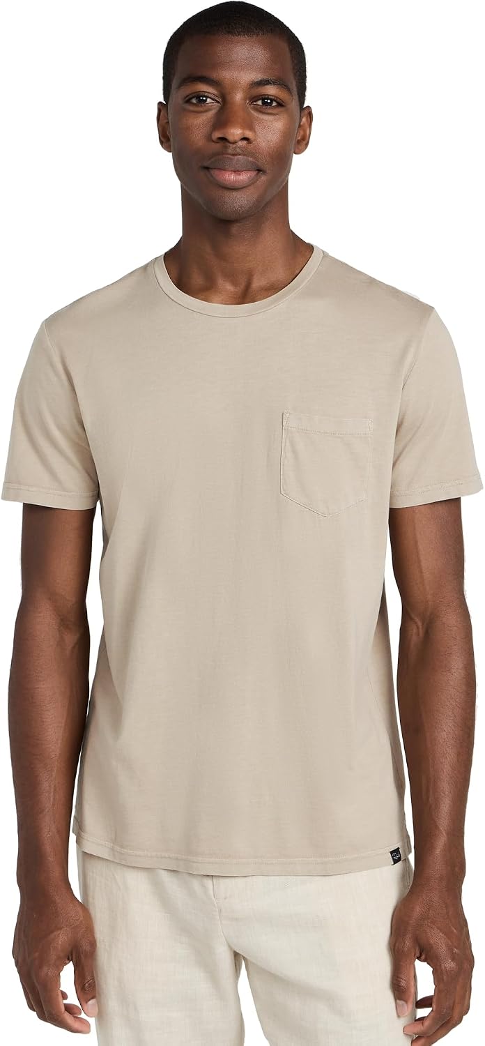 Rails Men's Johnny Pocket Tee - Desert Sand