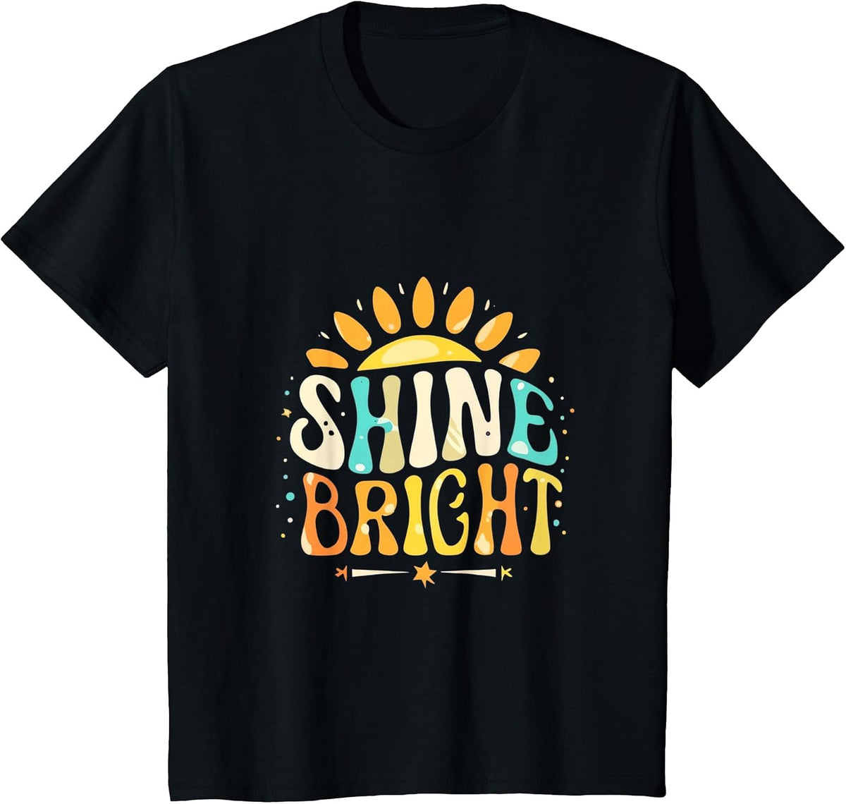 Shine Bright T-Shirt - Black