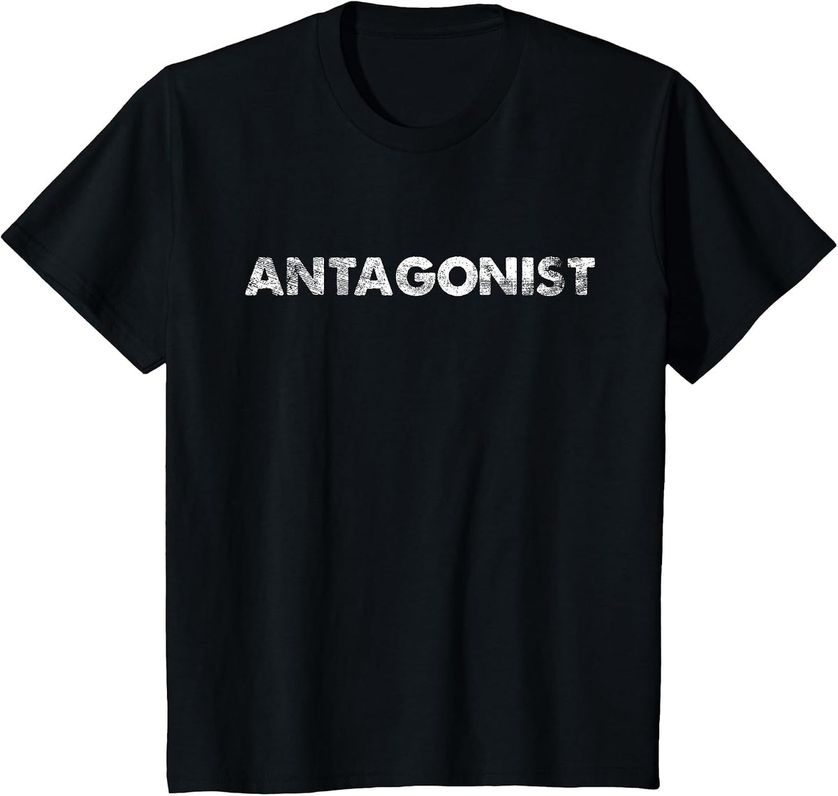 Antagonist Protagonist Matching Couple Shirts T-Shirt - Black