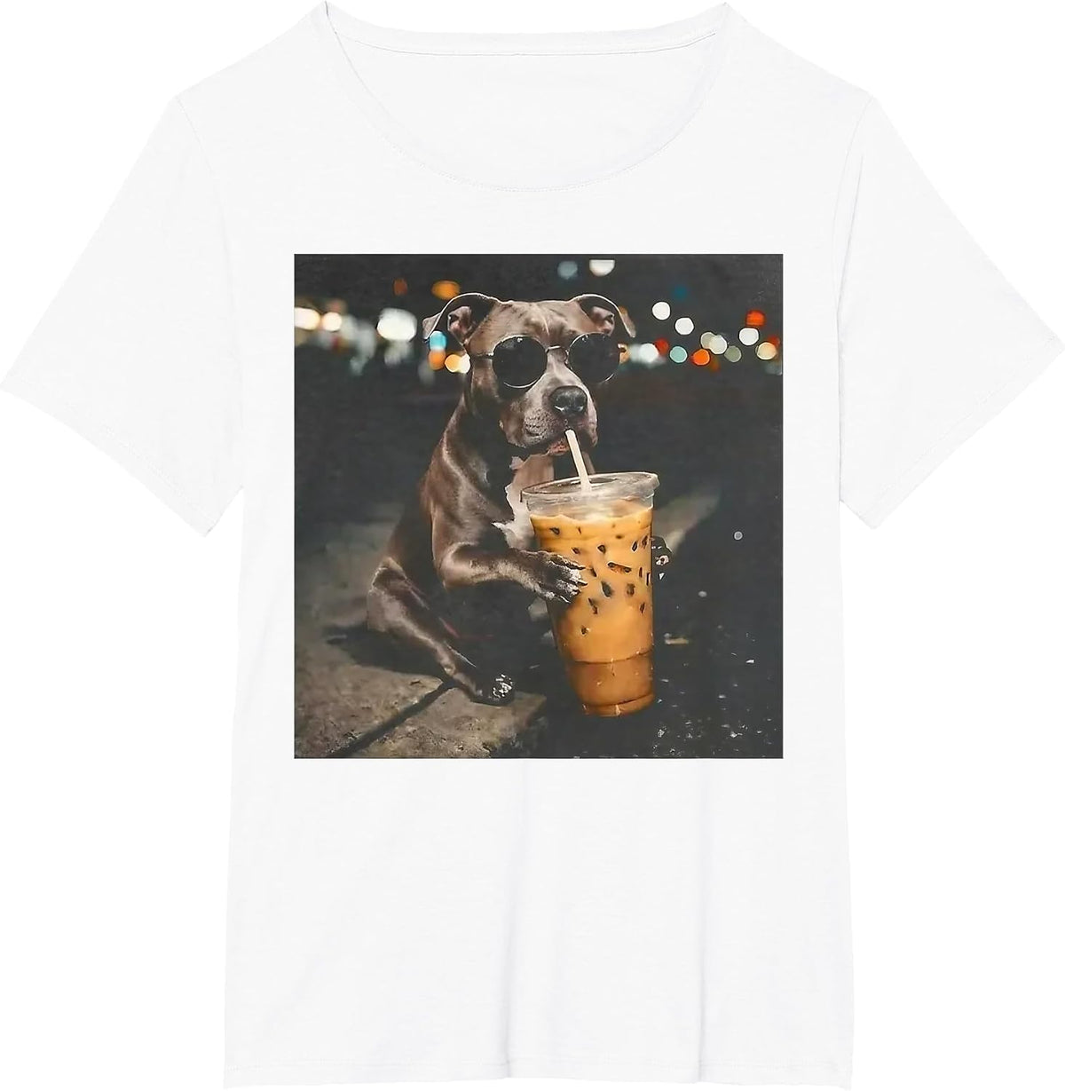 Funny Art T-Shirt - White