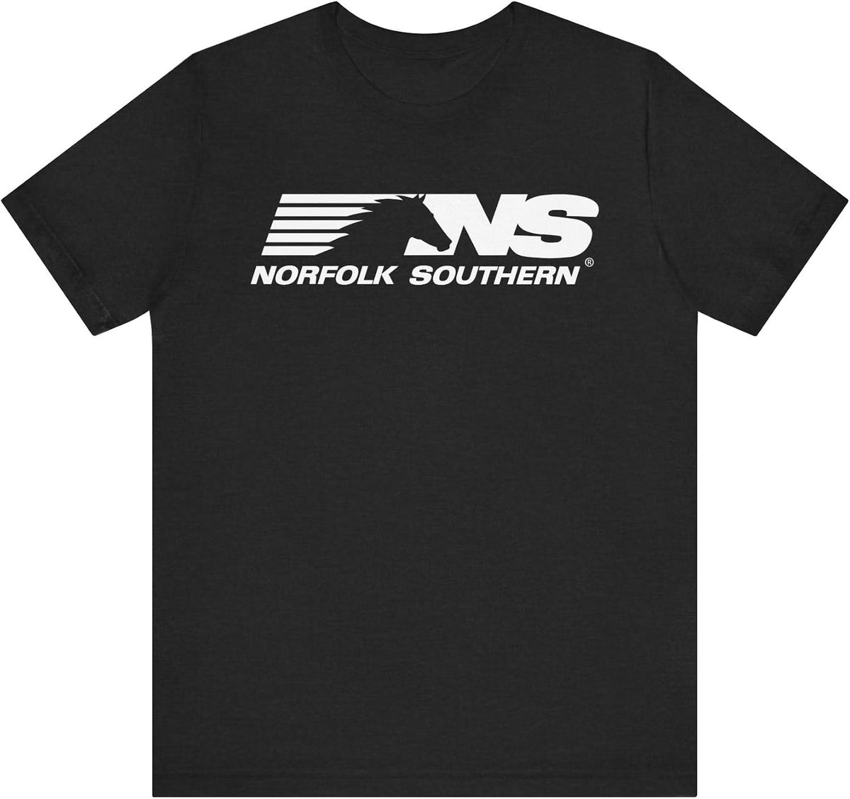 Norfolk Southern Logo T-Shirt | Solid Black Blend - Solid Black Blend