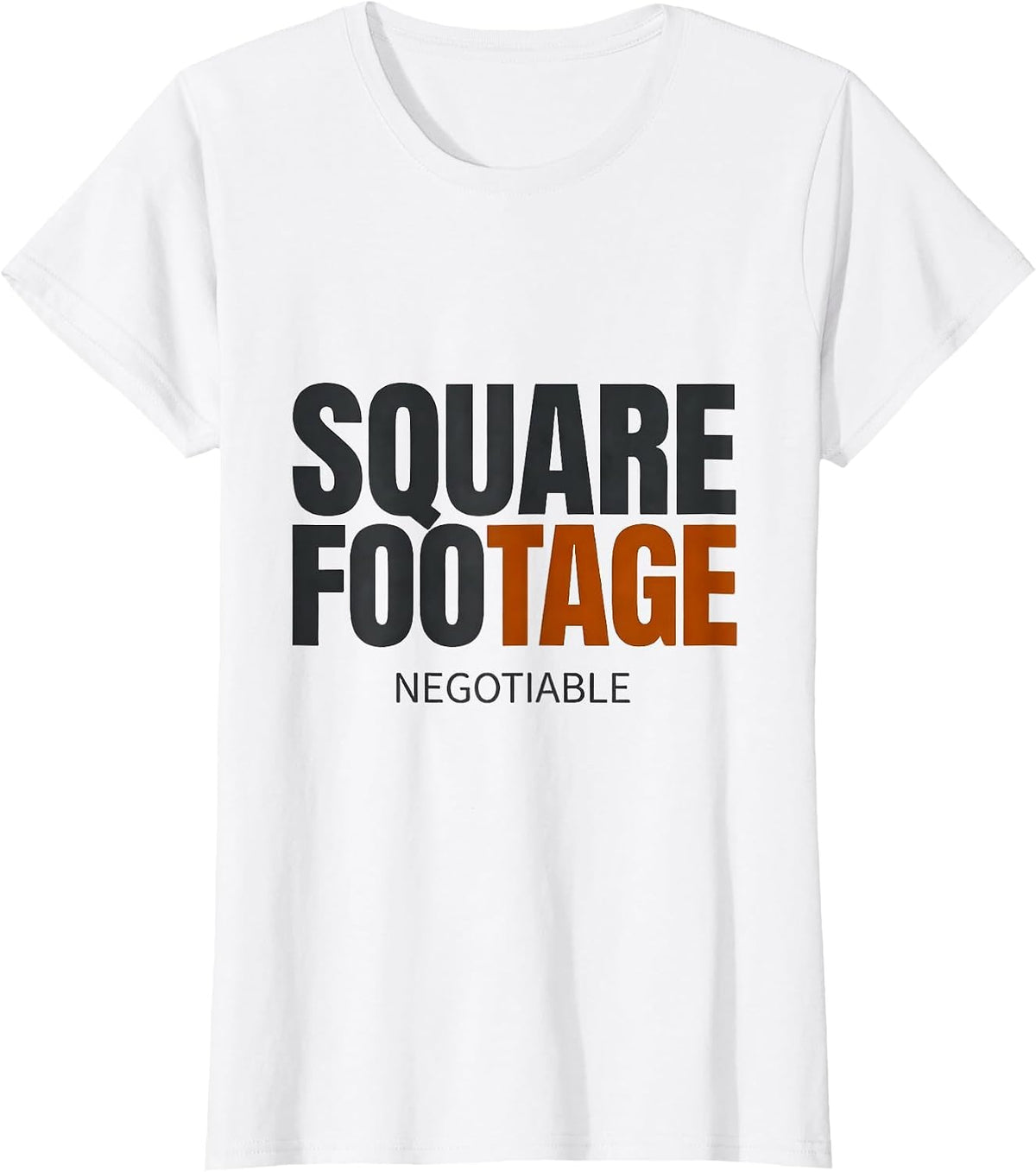 Square Footage: Negotiable Retro Van Life Nomads Van T-Shirt - White