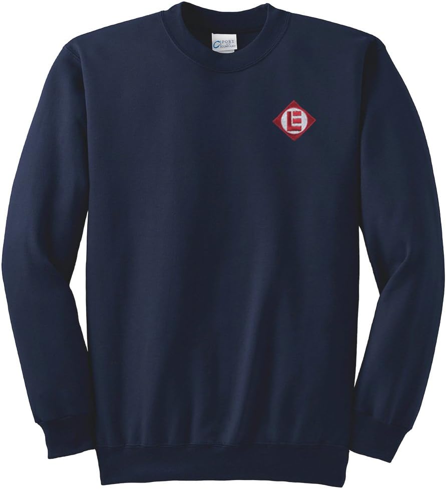 Erie Lackawanna Railway Crew Neck Sweatshirt [107] - Navy