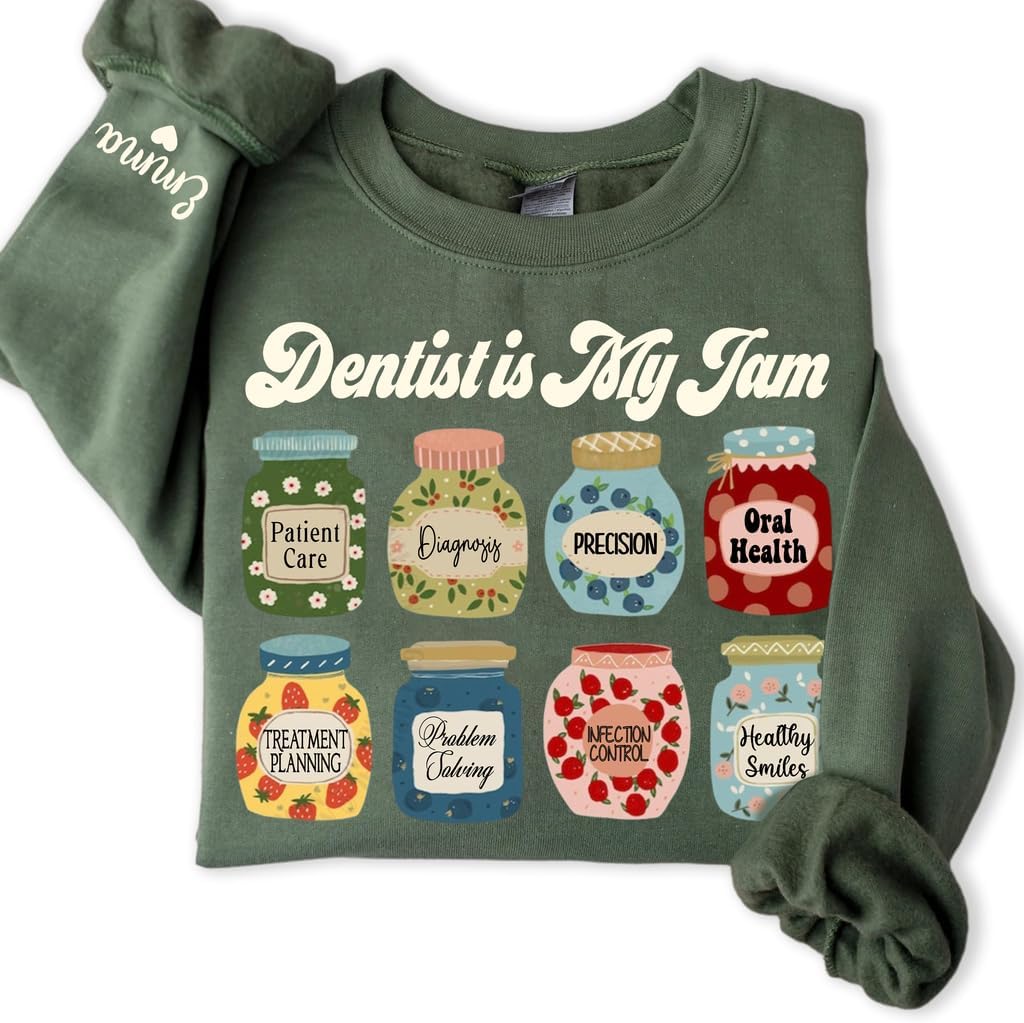 Personalized Job Sweatshirt, Job Roles Shirt, Graduation Gifts, Nurse, Doctor, Editor, Lawyer, Professors - Dentist