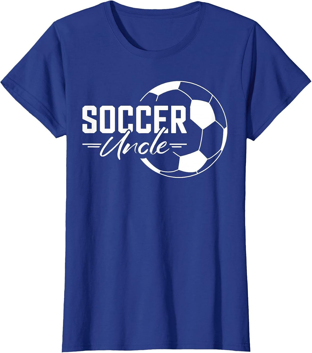 Proud Soccer Uncle Player T-Shirt - Royal Blue