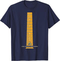 I Only Learned Three Chords Funny Guitarist Rock Music Humor T-Shirt - Navy Blue