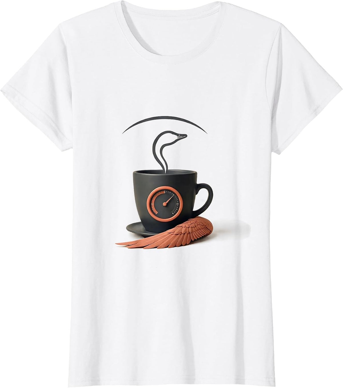Silly Goose Scooter Mental Health Counselor Humor T-Shirt - White