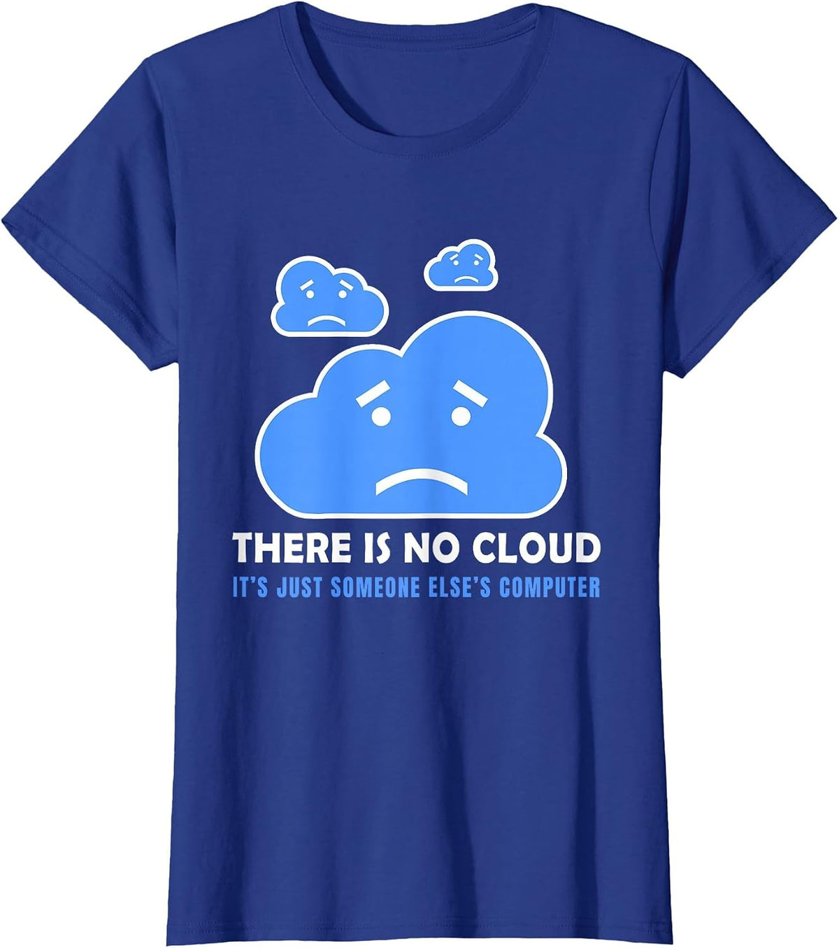 Funny Network Engineer Information Technology Men T-Shirt - Royal Blue