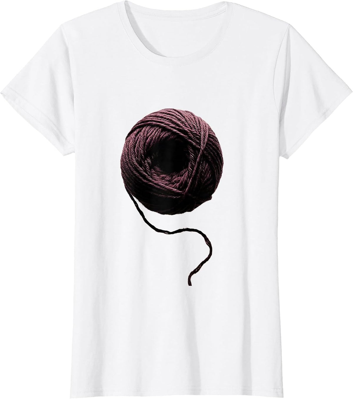 Mental Health Awareness Unraveling Yarn Graphic T-Shirt - White