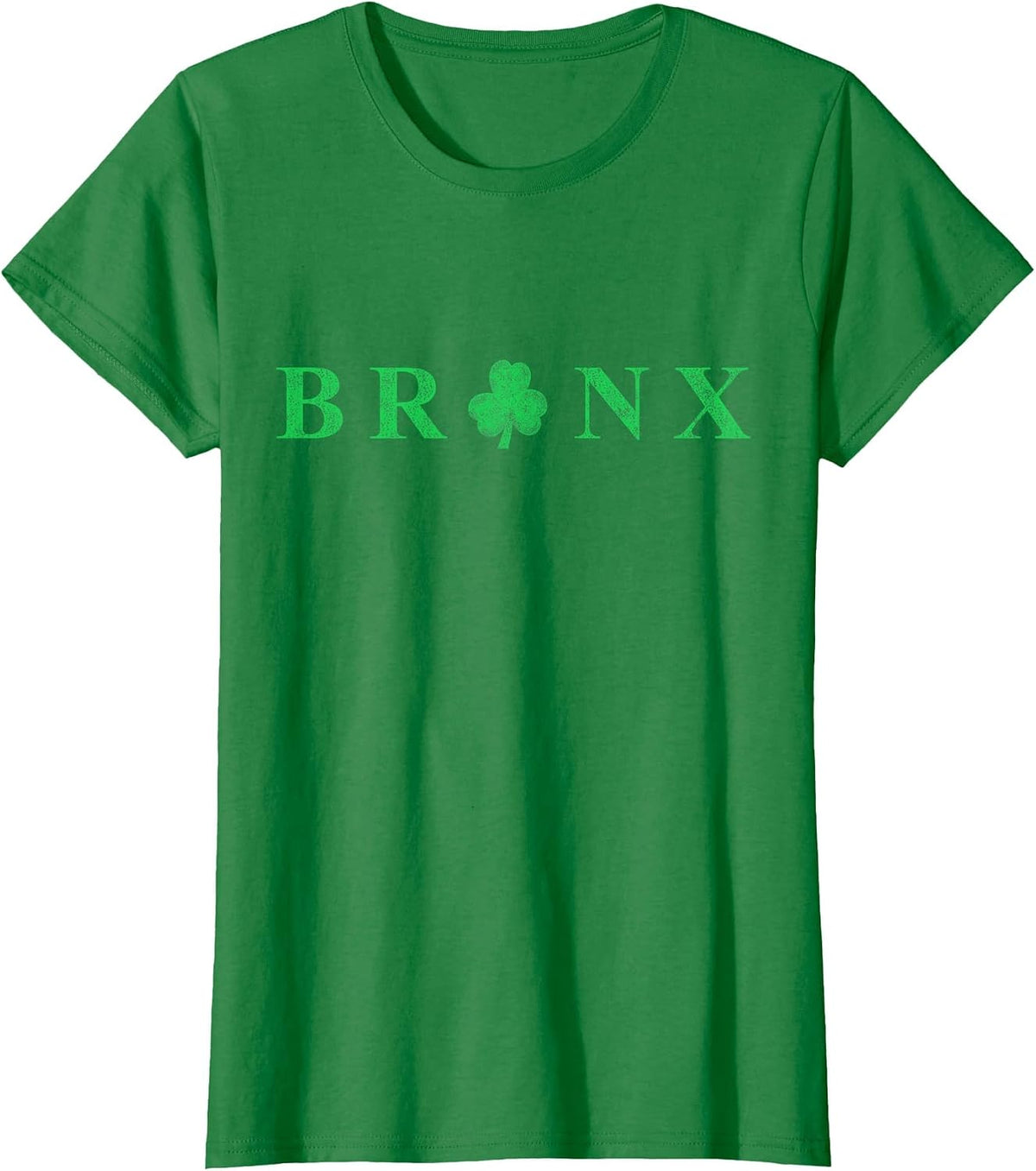 Bronx New York St. Patrick's Day Irish Shamrock T-Shirt - Kelly Green