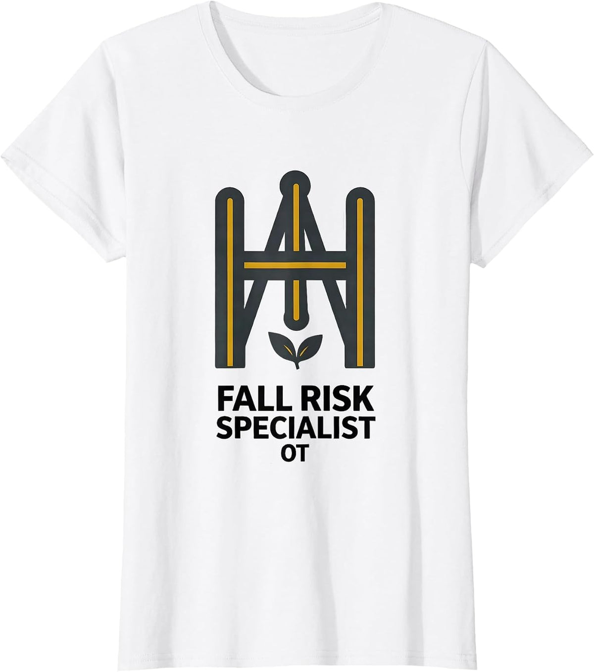 Fall Risk Specialist — OT Funny Nurse Physical Therapy OT T-Shirt - White