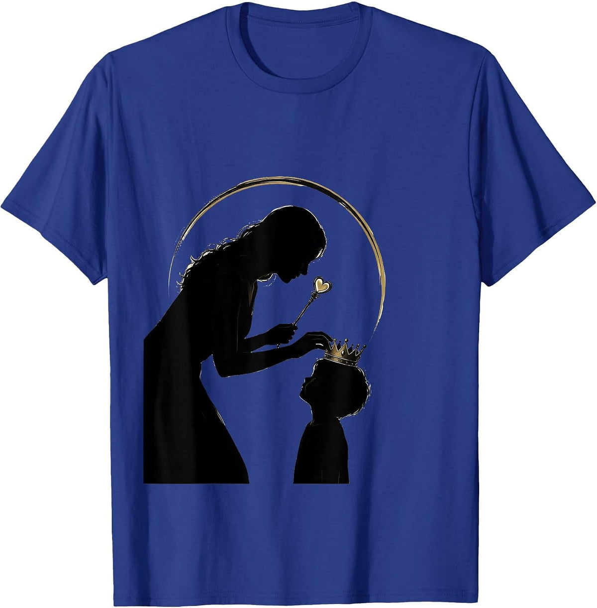 Men's Minimal Fairy Godmother Gift Humor Godparent Keepsake T-Shirt - Royal Blue