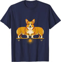 Pembroke Corgi Funny Dog Lover Corgi Owner Humor T-Shirt - Navy Blue