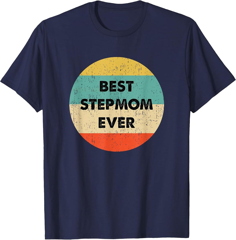Stepmom T-Shirt - Navy Blue