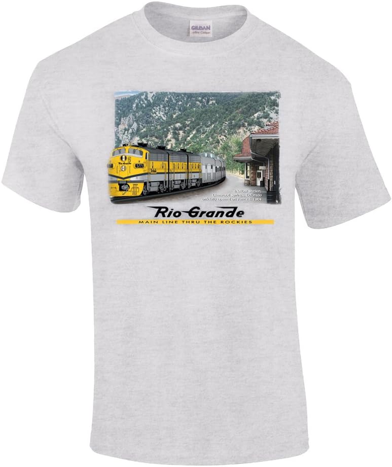 Daylight Sales California Zephyr at Glenwood Authentic Railroad T-Shirt [63] - Kids Grey