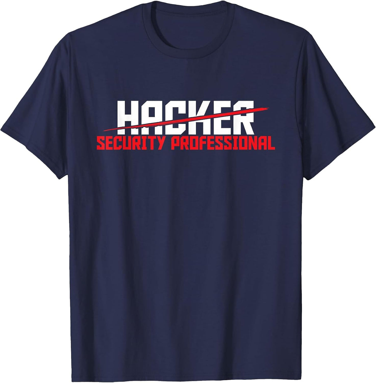 Security Professional - Cybersecurity Cyber Hacker Hacking T-Shirt - Navy Blue