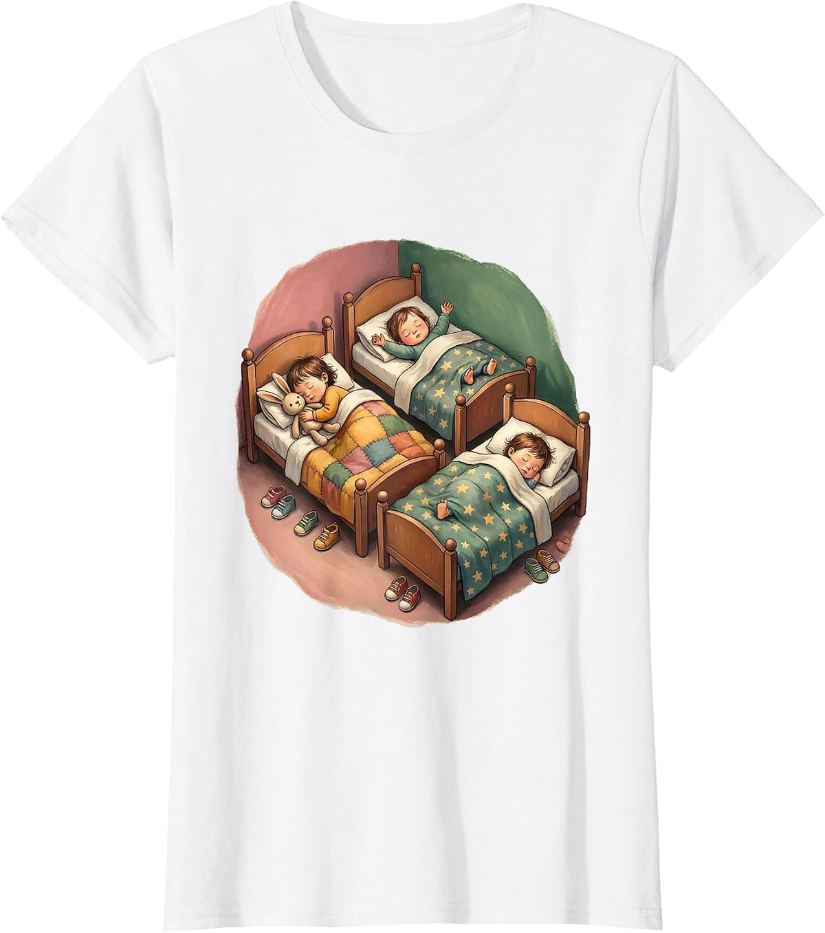 Women's Daycare Teacher Nap Time Sleeping Toddlers Gift T-Shirt - White