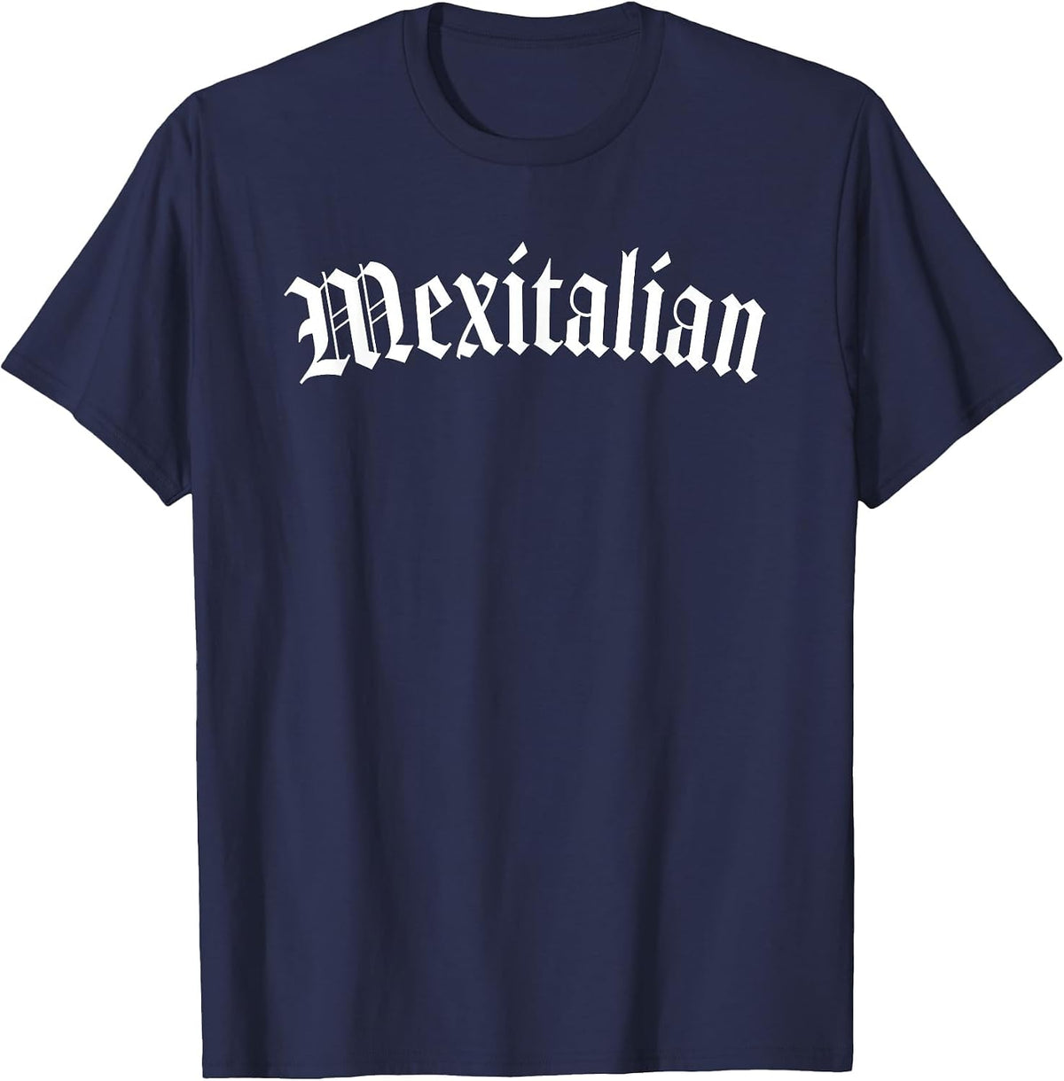Mexican Italian Mexitalian Cinco De Mayo Mexico Italy T-Shirt - Navy Blue