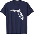 Fort Lauderdale Pembroke Pines Area Code 954 Florida Shirt T-Shirt - Navy Blue