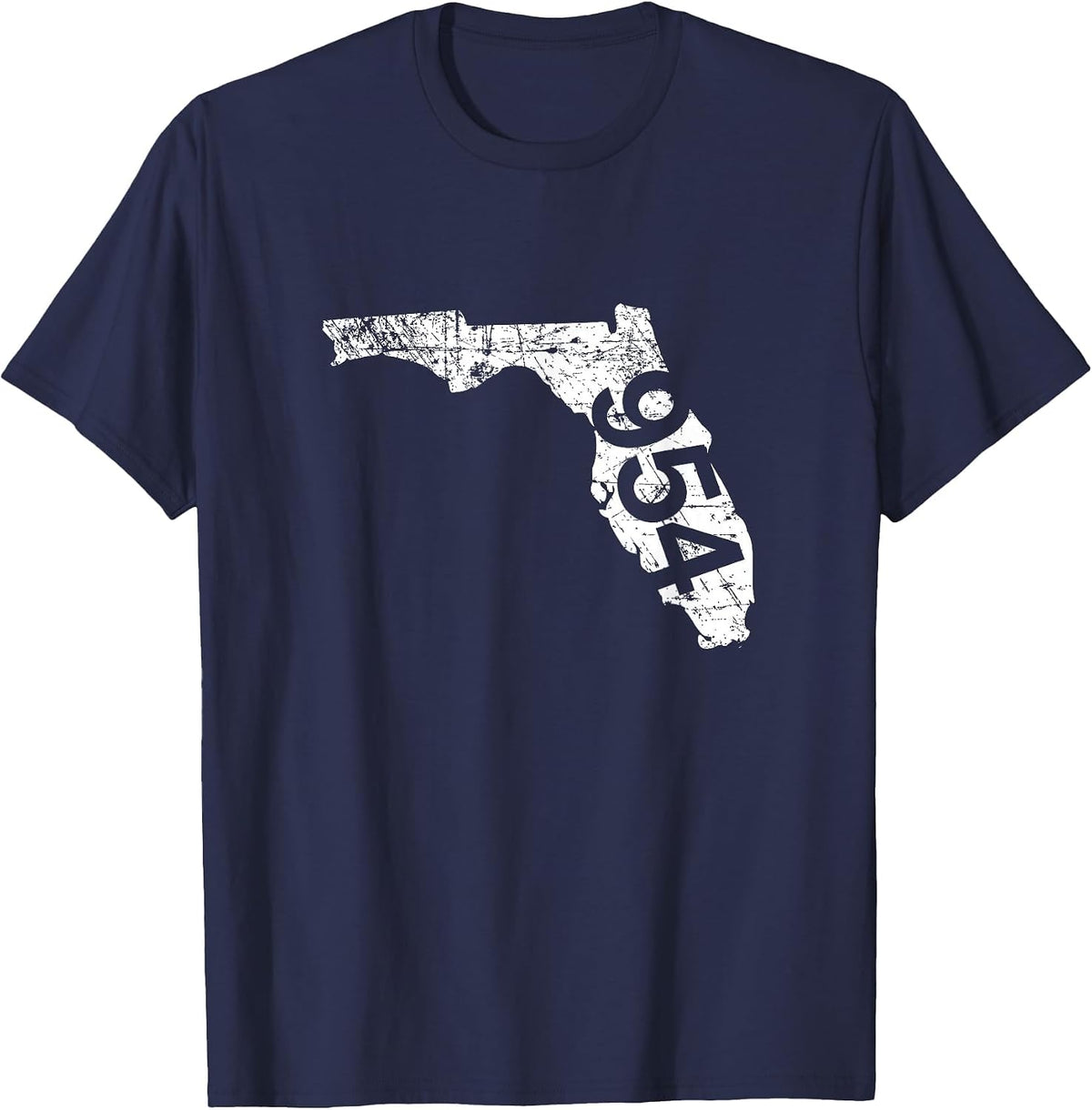 Fort Lauderdale Pembroke Pines Area Code 954 Florida Shirt T-Shirt - Navy Blue
