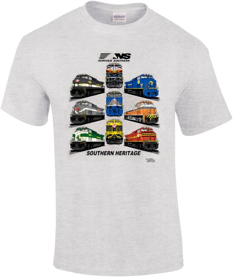 Daylight Sales Norfolk Southern Southern Heritage Authentic Railroad T-Shirt [28] - Kids Grey