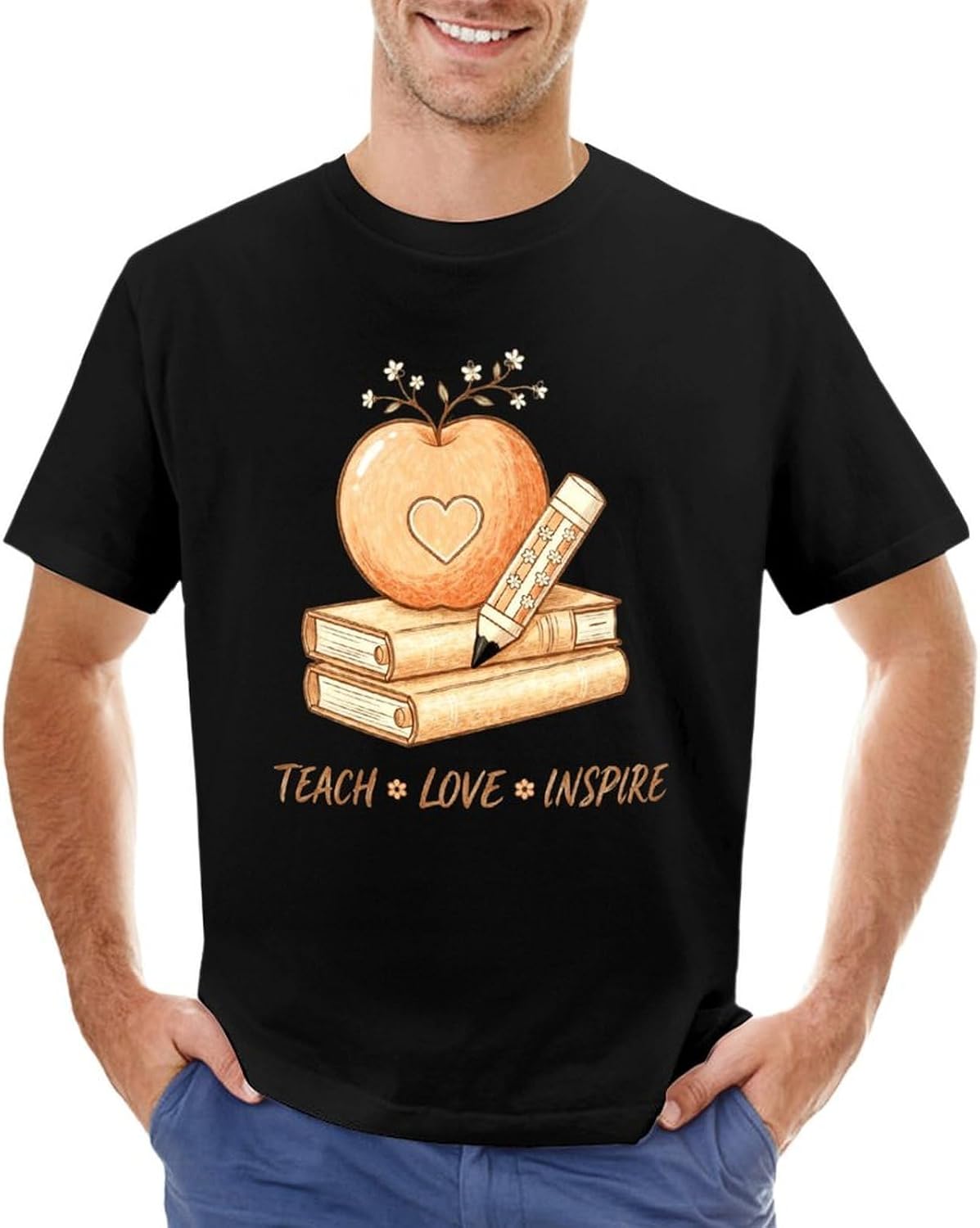 Funny Teacher T-Shirt, Back to School Teacher Graphic Shirts for Men Women - 001