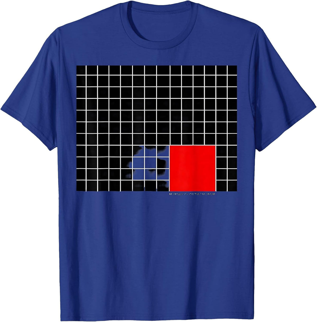 Men's De-Escalation: Distributed To One Funny Mental Health T-Shirt - Royal Blue