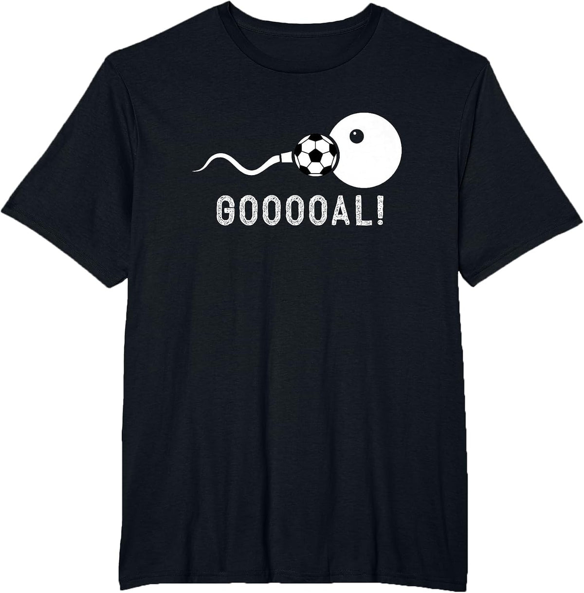 Funny Soccer Father Pregnancy Announcement T-Shirt - Black