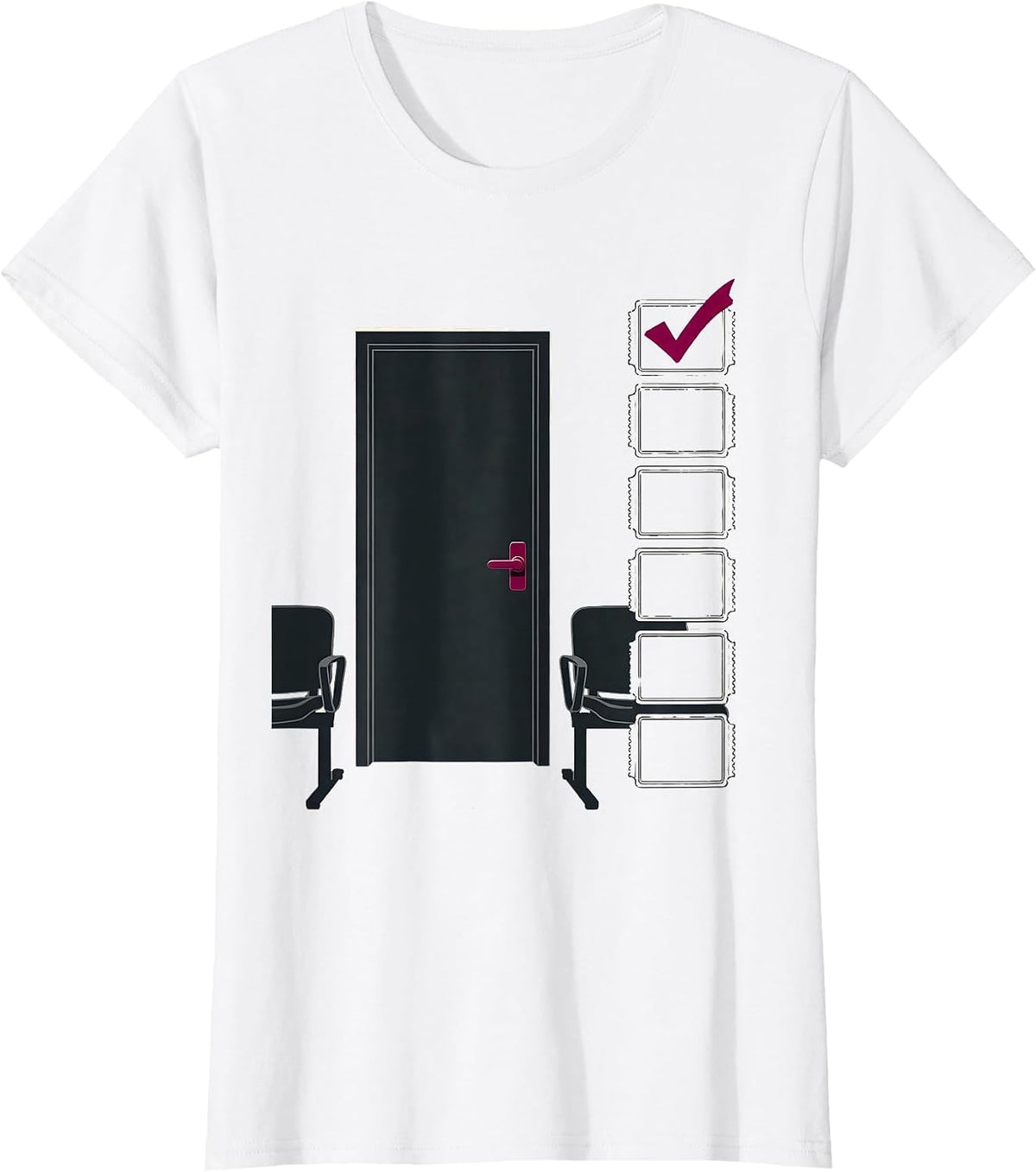 Counseling Office Door Appreciation Gift for School T-Shirt - White