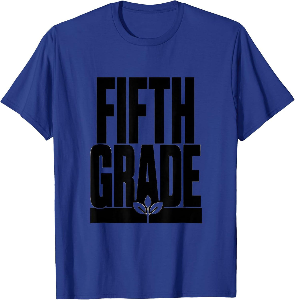Fifth Grade Wildflower Back To School Teacher Gift T-Shirt - Royal Blue