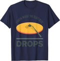 I Know Where The Blast Beat Drops Funny Heavy Metal Fan T-Shirt - Navy Blue