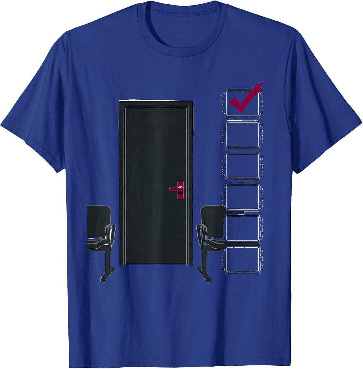 Counseling Office Door Appreciation Gift for School T-Shirt - Royal Blue