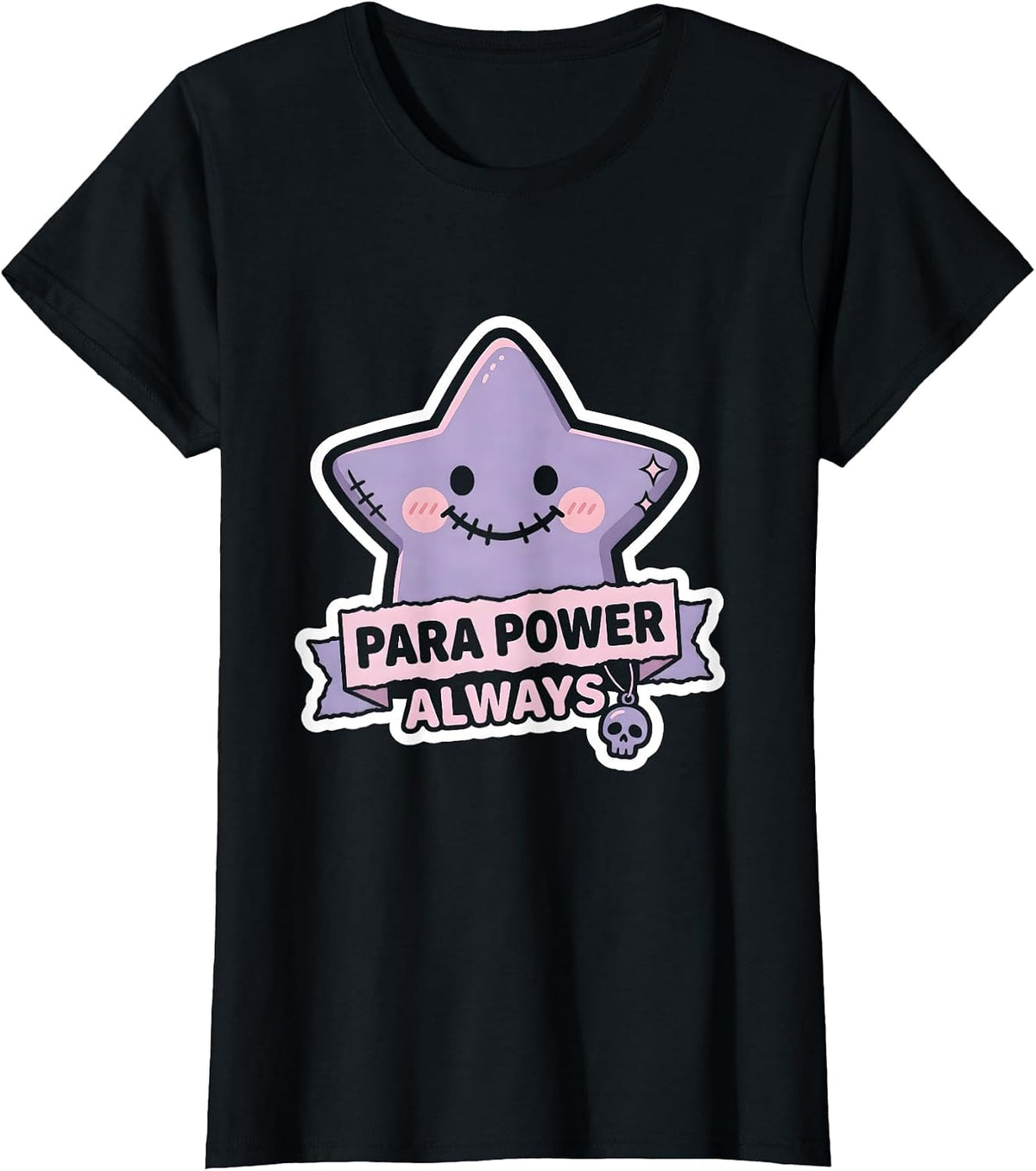 Para Power Always Paraprofessional Graphic Design T-Shirt - Black