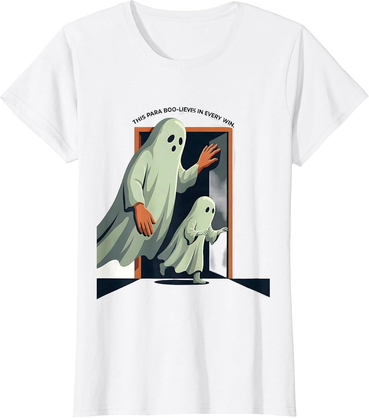 Women's This Para Boo-lieves In Every Win Funny Paraprofessional T-Shirt - White