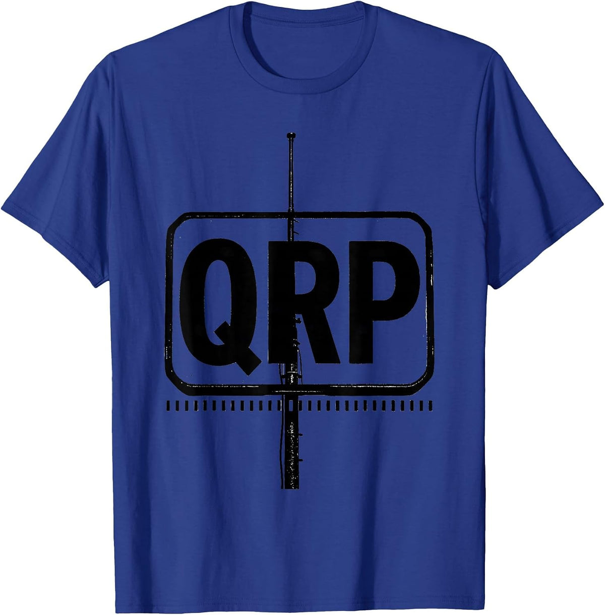 QRP Funny Ham Radio Operator Humor Gift for Dad T-Shirt - Royal Blue
