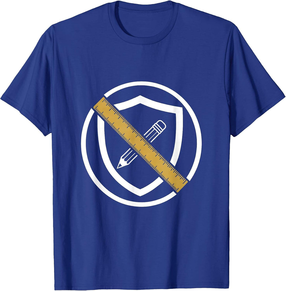 Paraprofessional Superhero Shield Graphic T-Shirt - Royal Blue