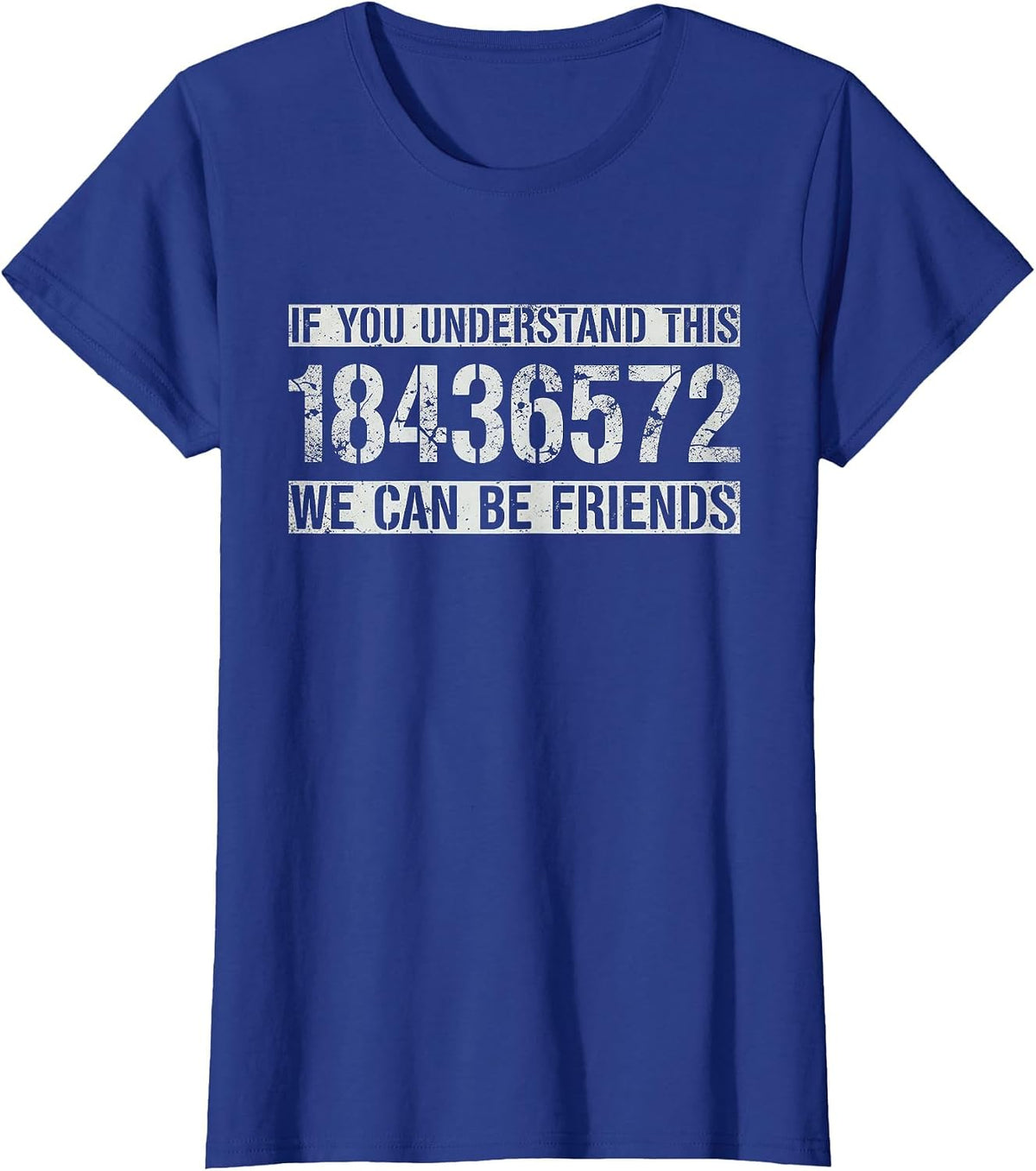 If You Understand This 18436572 Funny Mechanic Car Men Women T-Shirt - Royal Blue