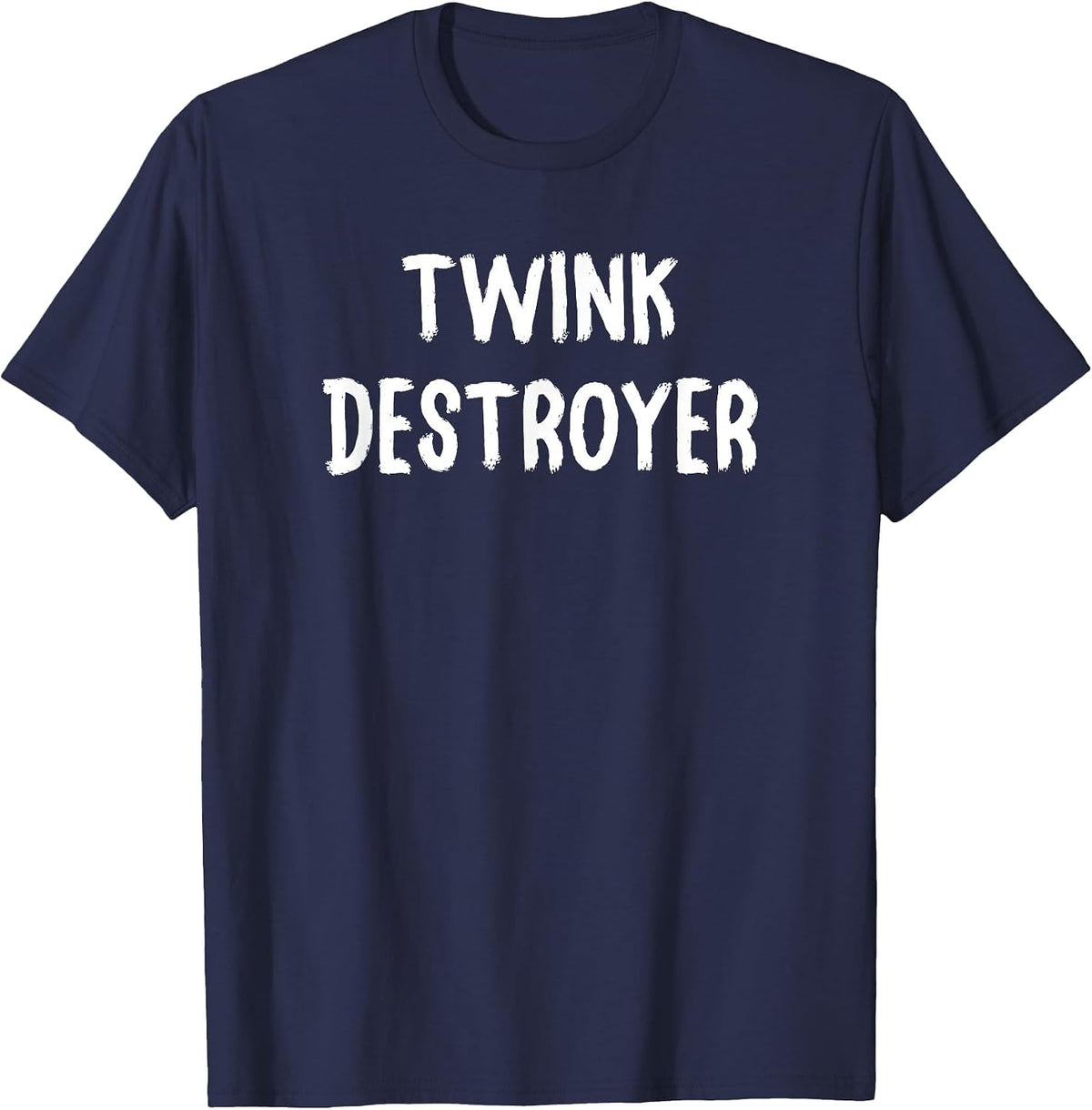 Twink Destroyer T-Shirt - Navy Blue