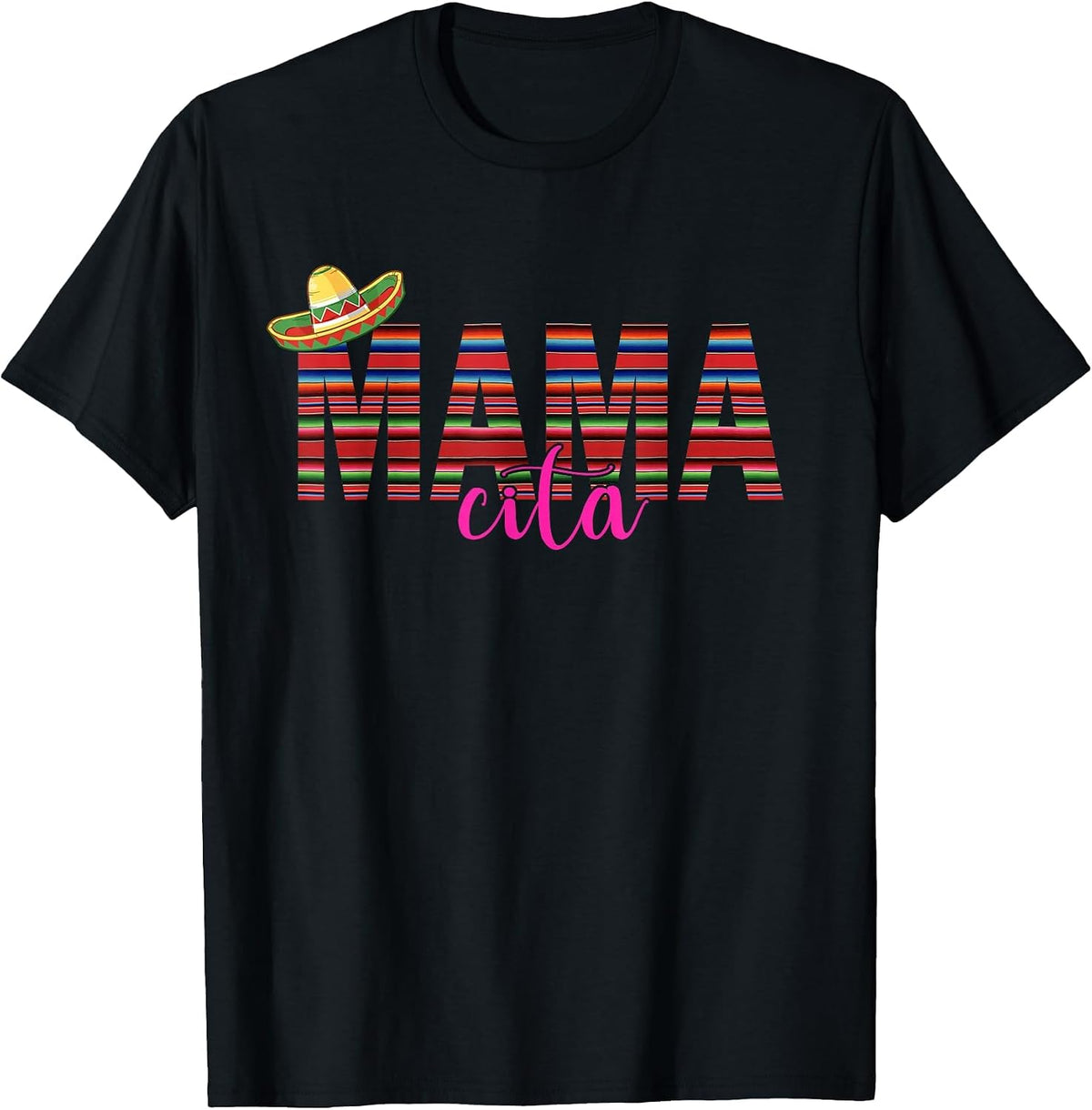 Mamacita Cinco de Mayo 5 De Mayo Mexican Fiesta for Women T-Shirt - Black