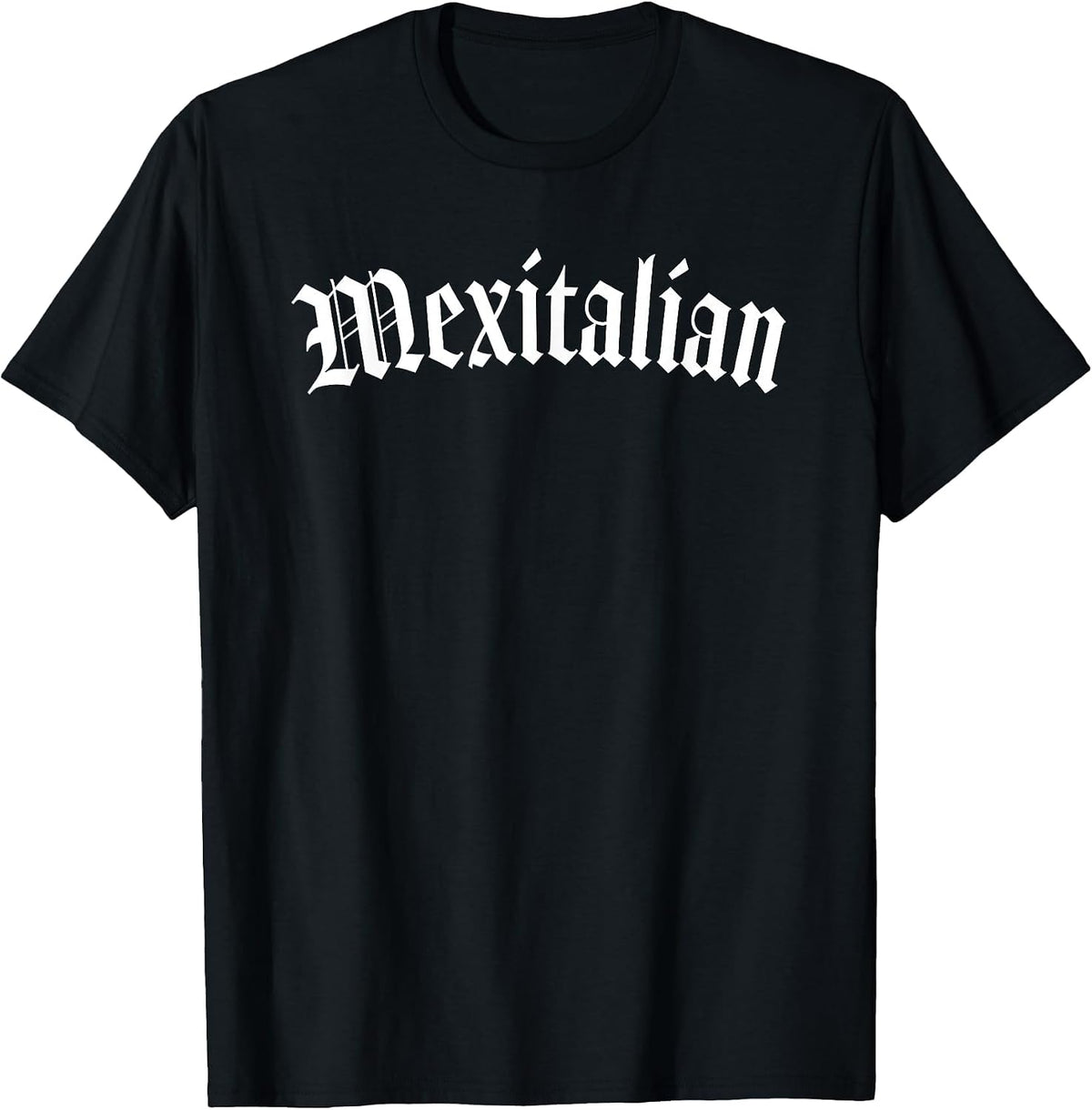 Mexican Italian Mexitalian Cinco De Mayo Mexico Italy T-Shirt - Black